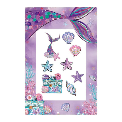 Little Mermaid-Themed Selfie Paper Photo Frame – Under the Sea Birthday Party Decor and Photo Props - Home Fads 