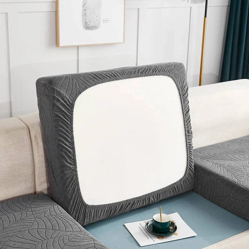 Luxurious Jacquard Sofa Seat Cushion Slipcover - Waterproof, Washable, and Pet-Friendly - Home Fads 