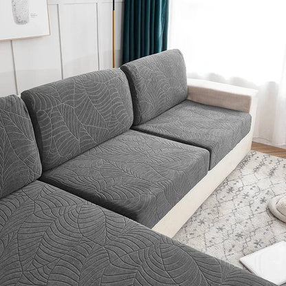 Luxurious Jacquard Sofa Seat Cushion Slipcover - Waterproof, Washable, and Pet-Friendly - Home Fads 