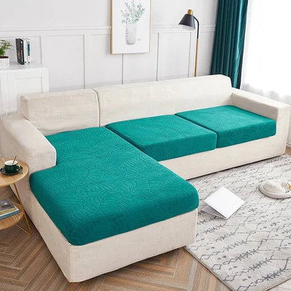 Luxurious Jacquard Sofa Seat Cushion Slipcover - Waterproof, Washable, and Pet-Friendly - Home Fads 