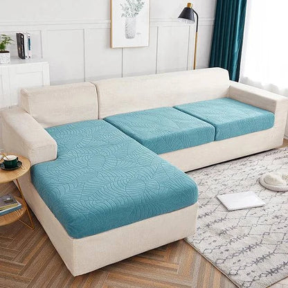 Luxurious Jacquard Sofa Seat Cushion Slipcover - Waterproof, Washable, and Pet-Friendly - Home Fads 