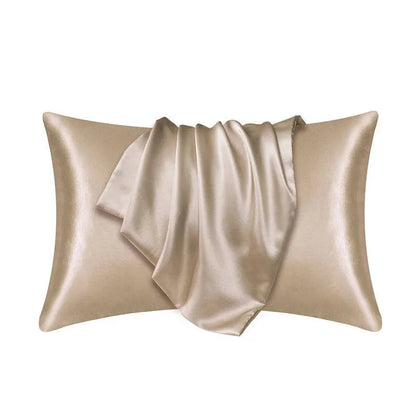 Luxurious Silky Satin Pillowcase: Hair Loss Prevention, Skin Wrinkle Reduction - Elegant Home Decor - 51cm x 66cm / 51cm x 76cm - Home Fads 