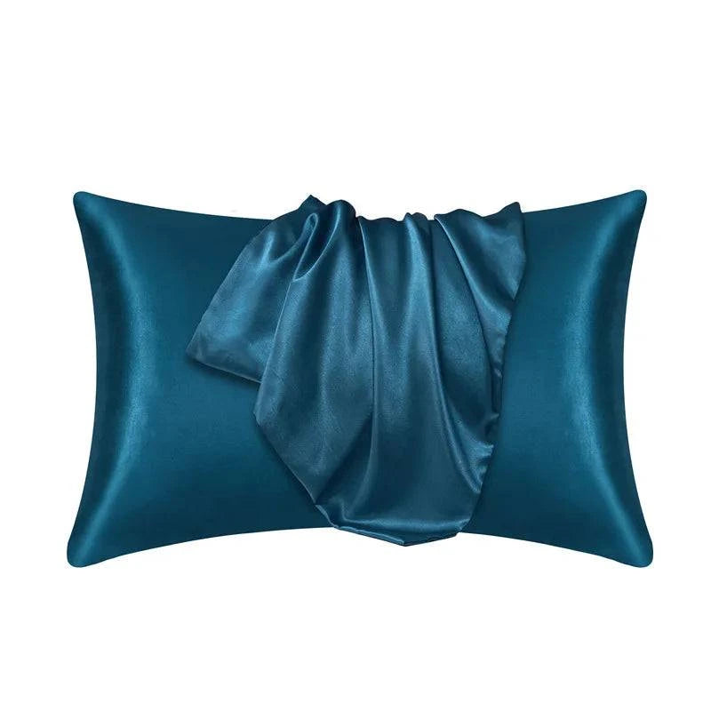 Luxurious Silky Satin Pillowcase – Hair Loss Prevention, Skin Wrinkle Reduction, Elegant Home Decor – 51cm x 66cm / 51cm x 76cm – One Piece - Home Fads 
