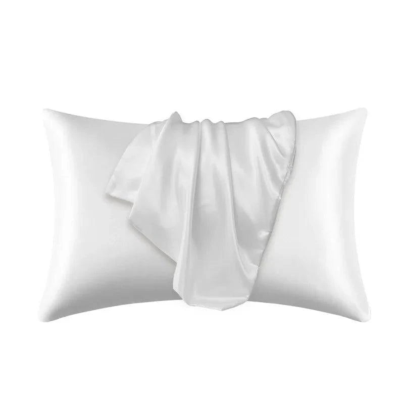 Luxurious Silky Satin Pillowcase – Hair Loss Prevention, Skin Wrinkle Reduction, Elegant Home Decor – 51cm x 66cm / 51cm x 76cm – One Piece - Home Fads 
