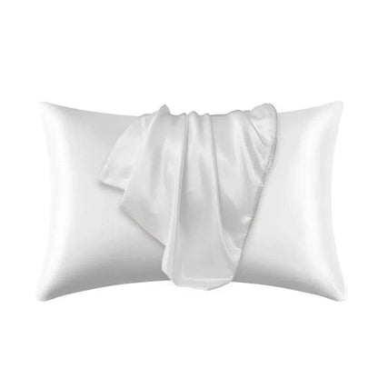 Luxurious Silky Satin Pillowcase – Hair Loss Prevention, Skin Wrinkle Reduction, Elegant Home Decor – 51cm x 66cm / 51cm x 76cm – One Piece - Home Fads 