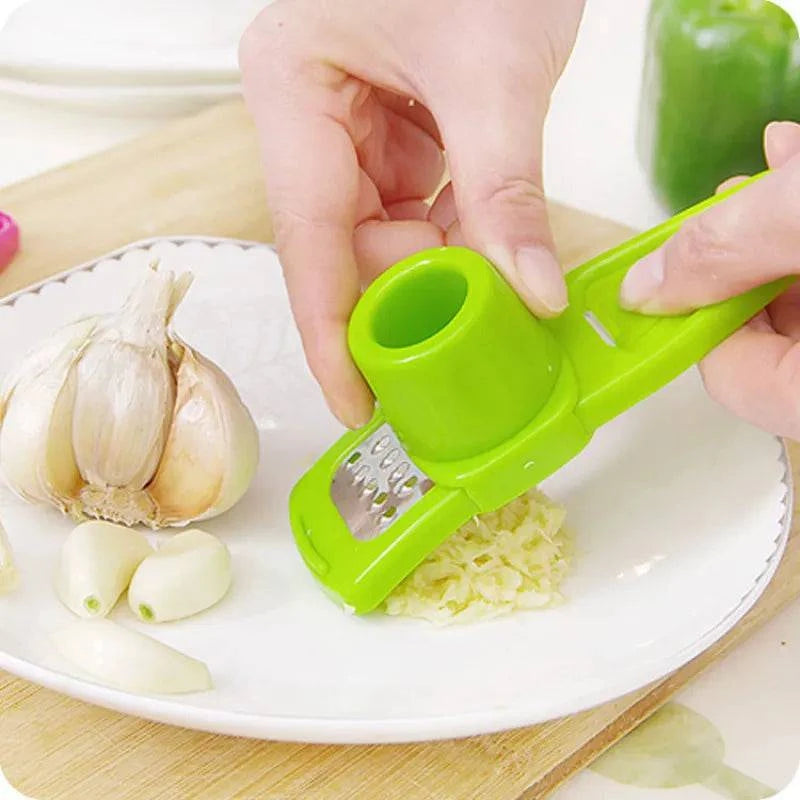Manual Garlic Grinder - Kitchen Cooking Tool for Garlic and Ginger - Home Fads 