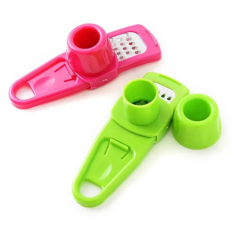 Manual Garlic Grinder - Kitchen Cooking Tool for Garlic and Ginger - Home Fads 