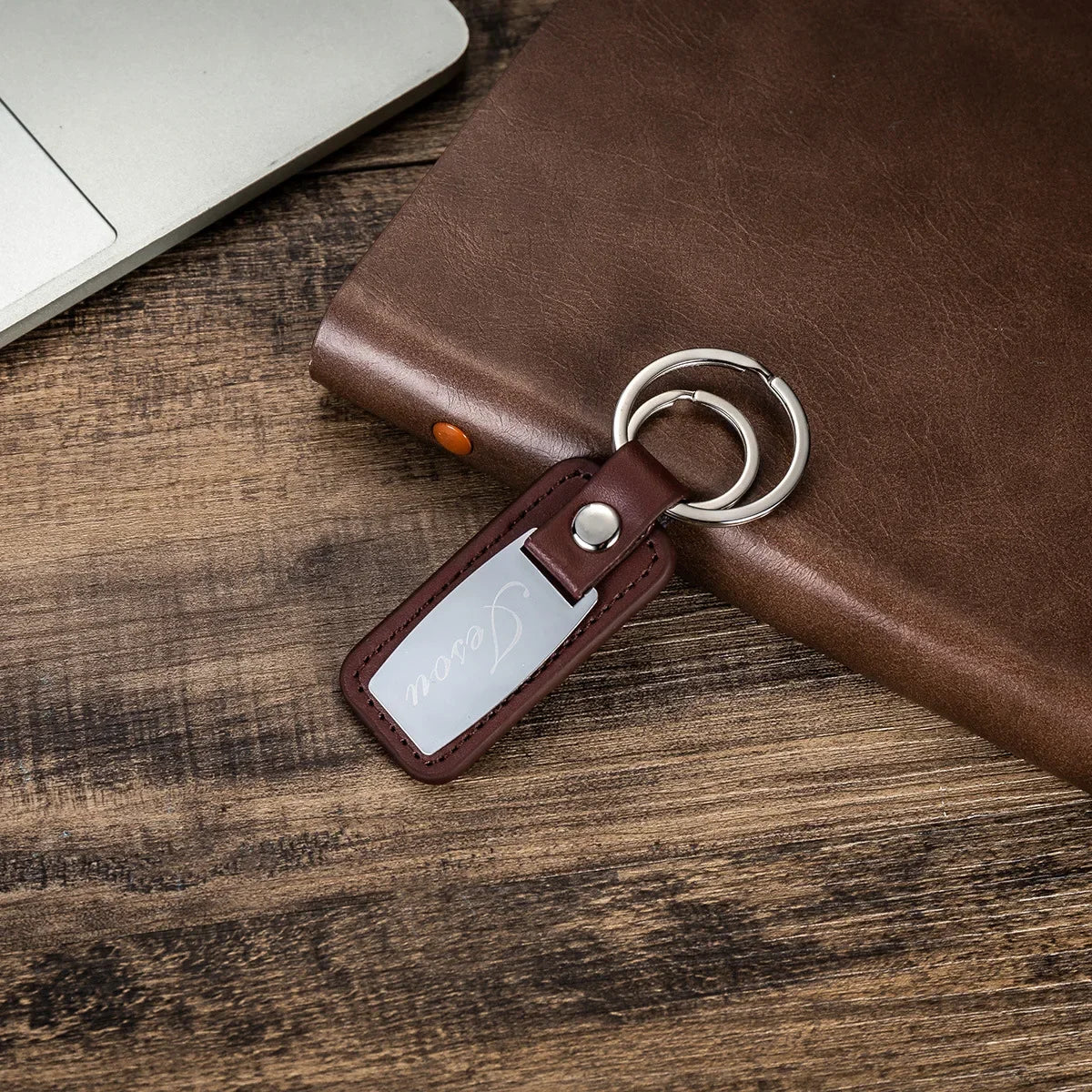 Men’s Quartz Watch 6-in-1 Gift Set – Large Dial, Leather Belt, Wallet, Glasses, Pen, and Keychain - Home Fads 