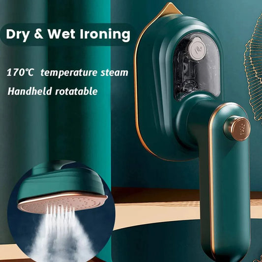 Mini Garment Steamer: Handheld Portable Steam Iron for Home and Travel - Home Fads 