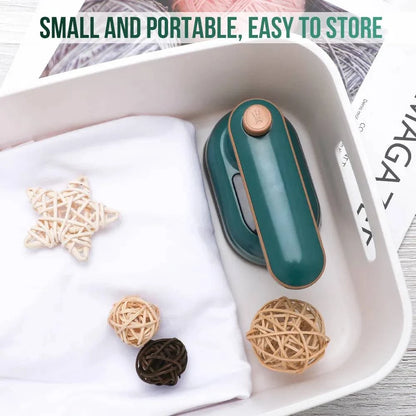 Mini Garment Steamer: Handheld Portable Steam Iron for Home and Travel - Home Fads 