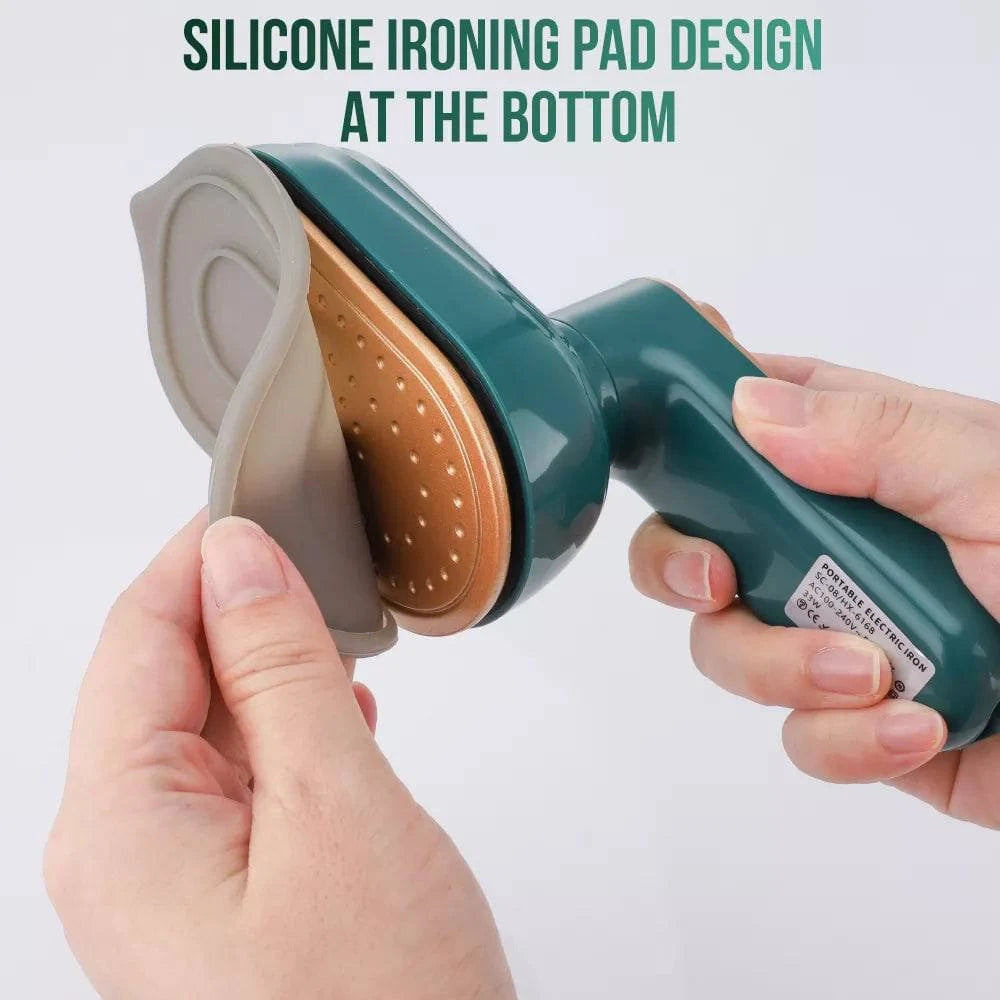 Mini Garment Steamer: Handheld Portable Steam Iron for Home and Travel - Home Fads 