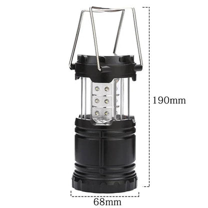 Mini LED Portable Lantern – Bright Waterproof Camping Light, Battery-Powered and Foldable for Outdoor, Hiking, Emergency, or Work Use - Home Fads 