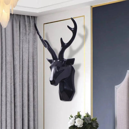 Modern Nordic Deer Head Wall Décor - Home Fads 