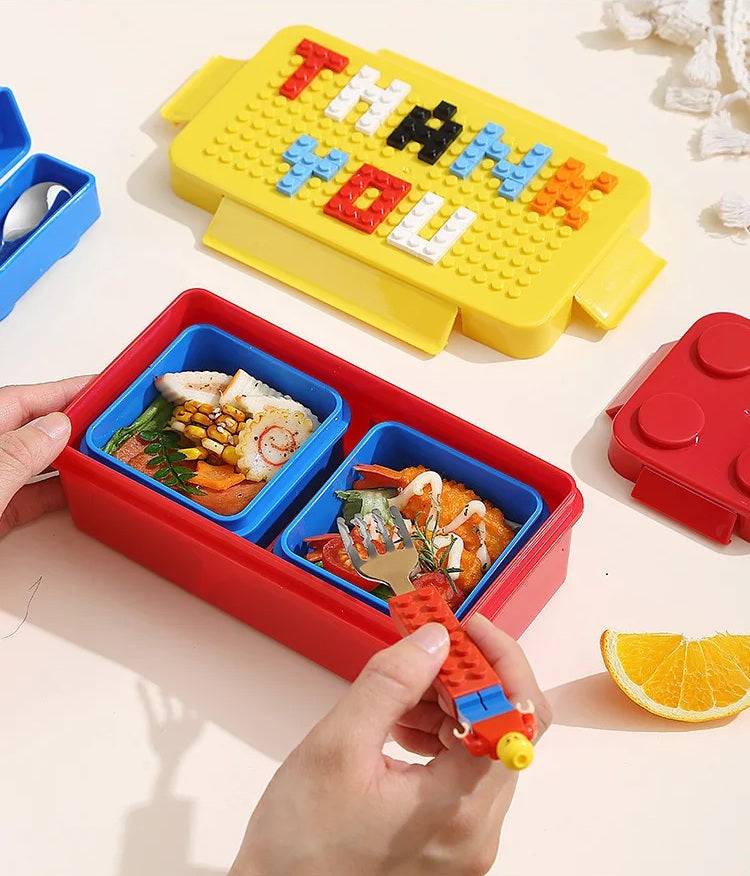 Modular Lunch Box Set: Food-grade PP, BPA Free - Innovative Food Storage Solution with Additional Accessories - Home Fads 