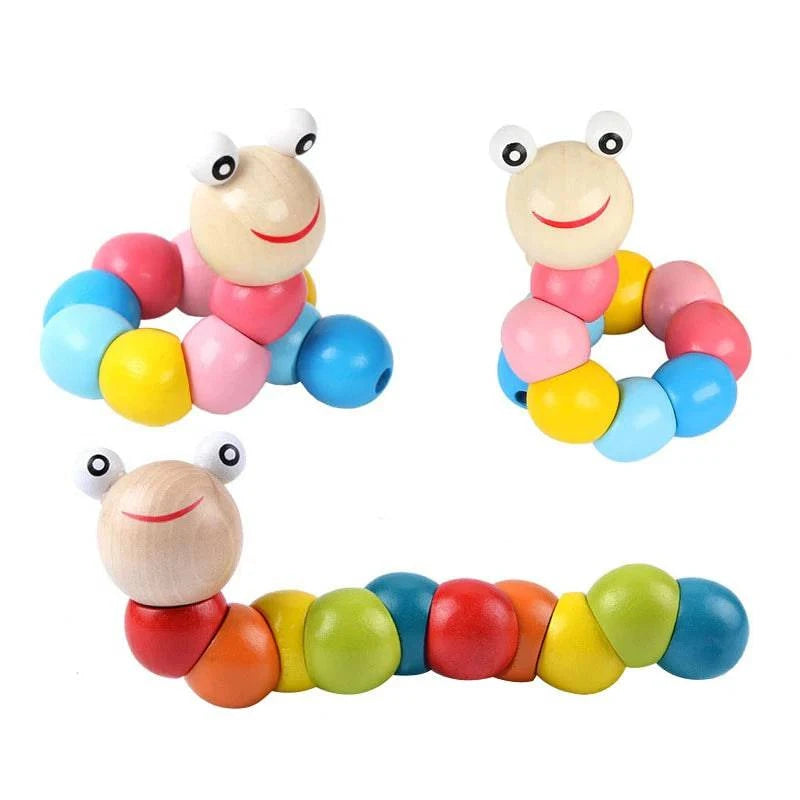 Montessori Educational Wooden Shape Sorting & Stacking Toys for Toddlers - Home Fads 