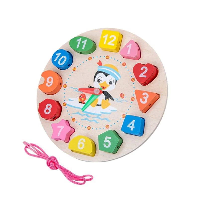 Montessori Educational Wooden Shape Sorting & Stacking Toys for Toddlers - Home Fads 