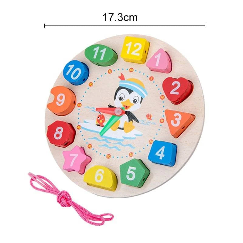 Montessori Educational Wooden Shape Sorting & Stacking Toys for Toddlers - Home Fads 