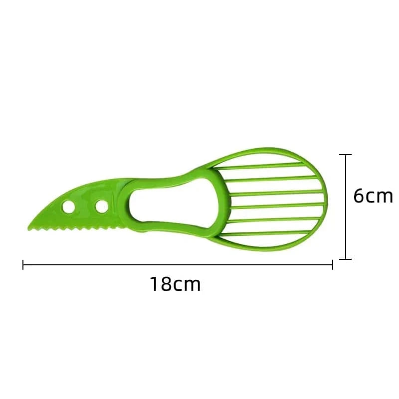 Multi-Function Avocado Cutter, Corer and Fruit Slicer - Kitchen Tool for Shea Coring, Butter Slicing, and More - Home Fads 