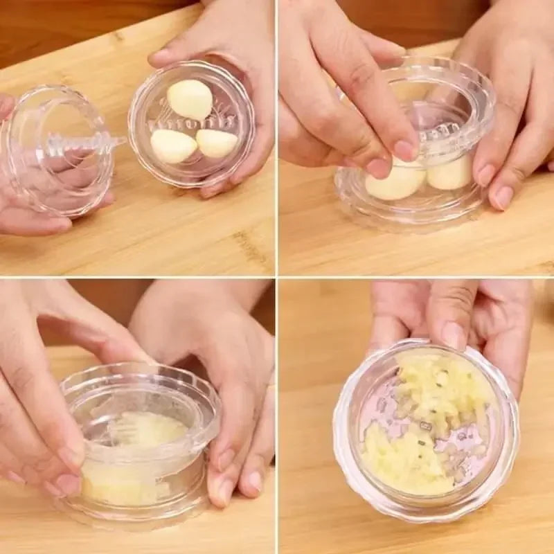 Multifunctional Manual Garlic Crusher – Twist Garlic Press and Chopper for Efficient Food Prep - Home Fads 