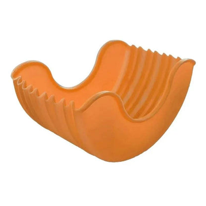 Neat Burger Eating Solution - Mess-Free Reusable Silicone Burger Holder Stand - Home Fads 