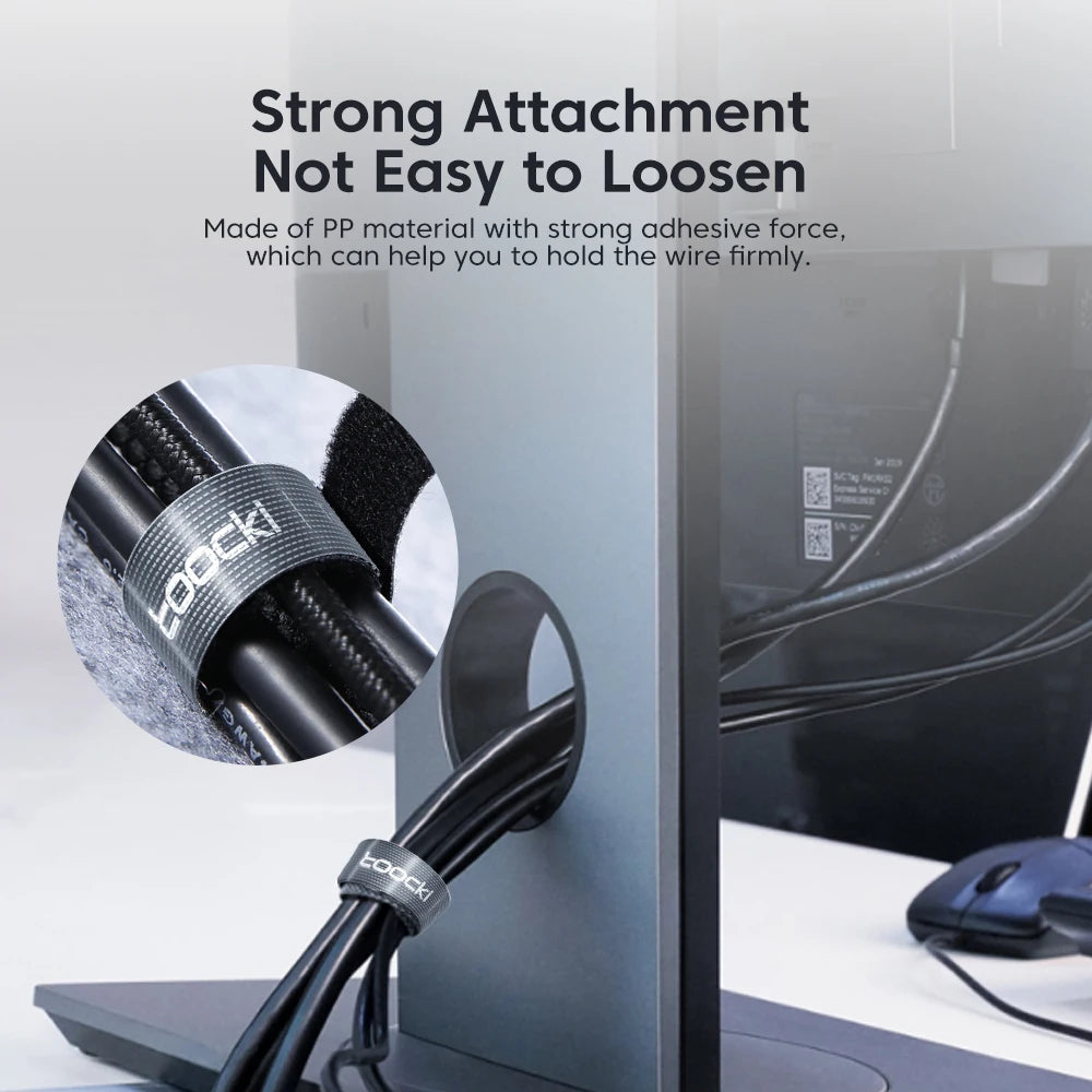 Nylon Cable Organizer & Wire Winder – USB Cable Management for Earphones, Mouse, Phone Accessories – Compatible with iPhone, Samsung, & More - Home Fads 
