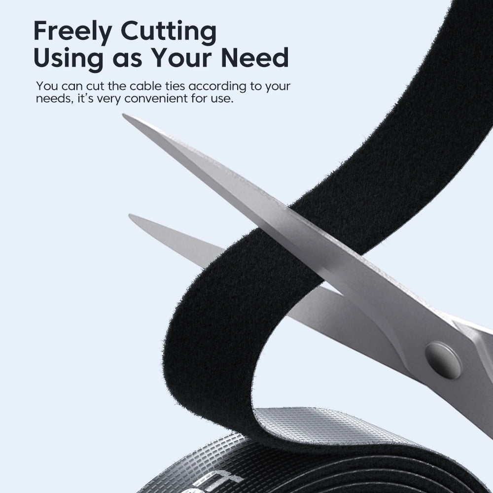 Nylon Cable Organizer & Wire Winder – USB Cable Management for Earphones, Mouse, Phone Accessories – Compatible with iPhone, Samsung, & More - Home Fads 