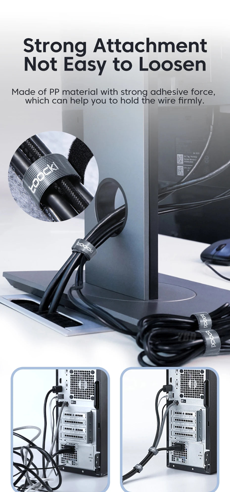 Nylon Cable Organizer & Wire Winder – USB Cable Management for Earphones, Mouse, Phone Accessories – Compatible with iPhone, Samsung, & More - Home Fads 