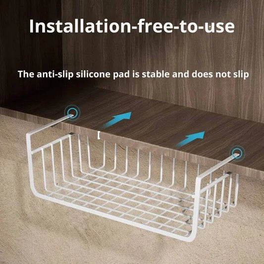 Organizer Storage Rack - Space-Saving Solution for Kitchen and Wardrobe - Home Fads 