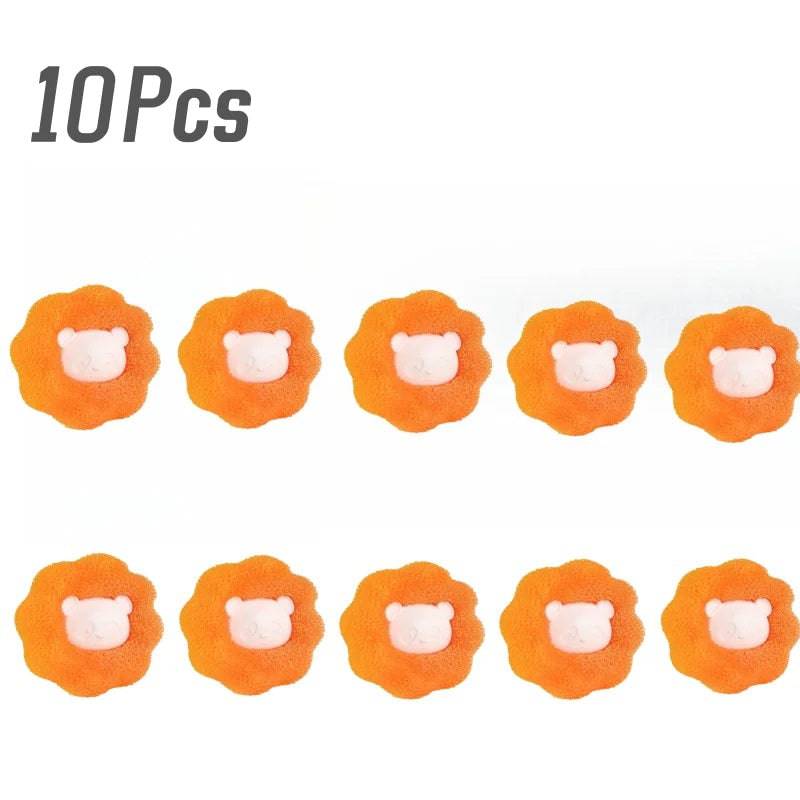 Pet Hair and Lint Remover Solution: Reusable Laundry Filter Ball for Washing Machines - Home Fads 