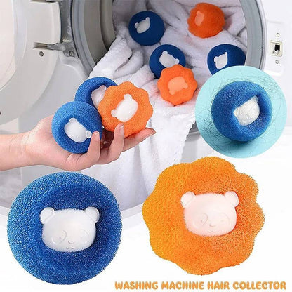 Pet Hair and Lint Remover Solution: Reusable Laundry Filter Ball for Washing Machines - Home Fads 