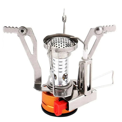 Portable Outdoor Camping Gas Cooker - Lightweight Aluminum Alloy Camp Stove for Picnic Cooking and Survival - Home Fads 