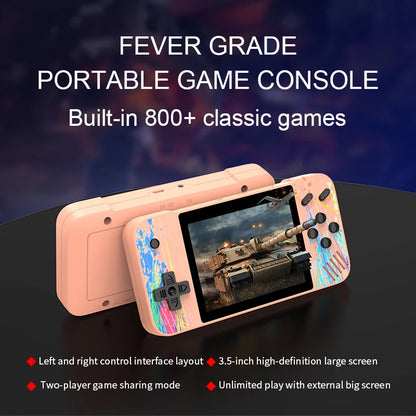 Portable Retro Handheld Gaming Console – 800 Classic Games, 3.5” HD Color Screen, 1080×680 Resolution - Home Fads 