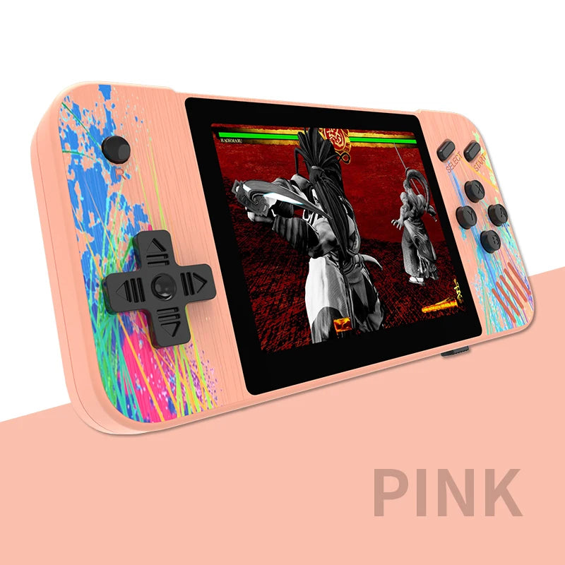 Portable Retro Handheld Gaming Console – 800 Classic Games, 3.5” HD Color Screen, 1080×680 Resolution - Home Fads 