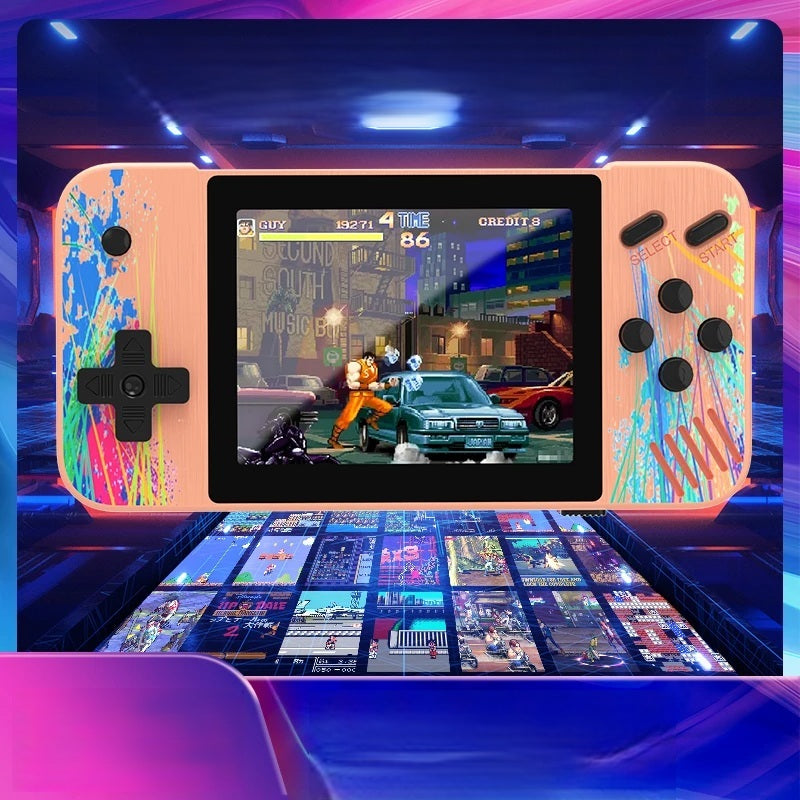 Portable Retro Handheld Gaming Console – 800 Classic Games, 3.5” HD Color Screen, 1080×680 Resolution - Home Fads