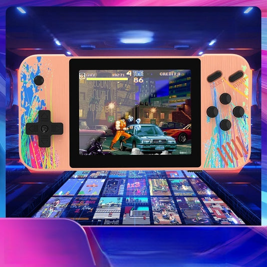 Portable Retro Handheld Gaming Console – 800 Classic Games, 3.5” HD Color Screen, 1080×680 Resolution - Home Fads