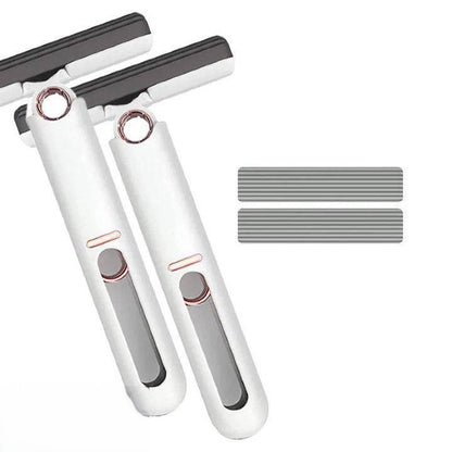 Portable Self-Squeeze Mini Mop with Powerful Absorbency - Ideal for Bathroom, Kitchen, and Car Cleaning - Home Fads 