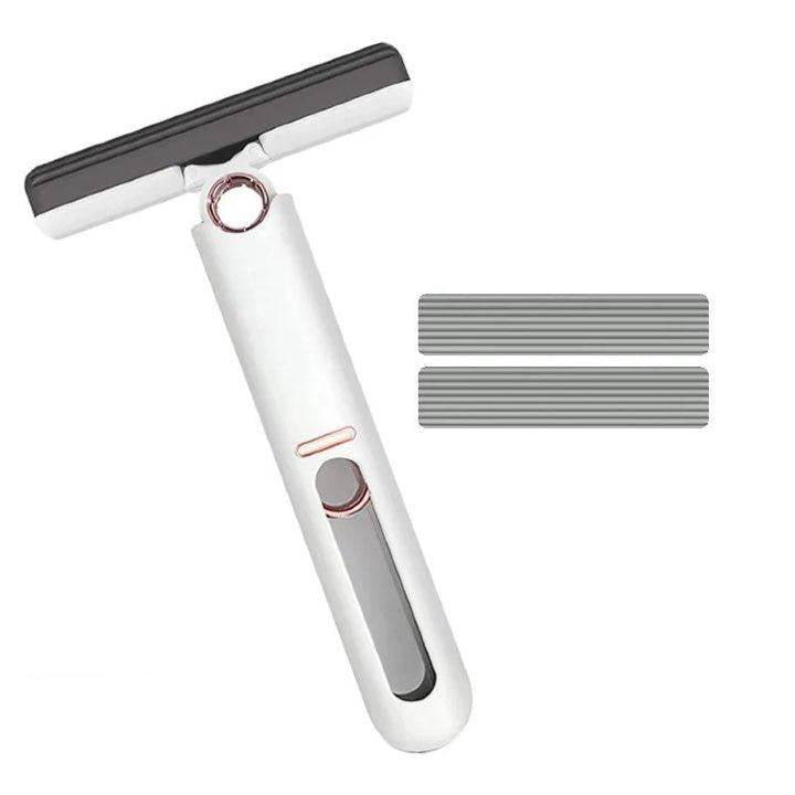 Portable Self-Squeeze Mini Mop with Powerful Absorbency - Ideal for Bathroom, Kitchen, and Car Cleaning - Home Fads 