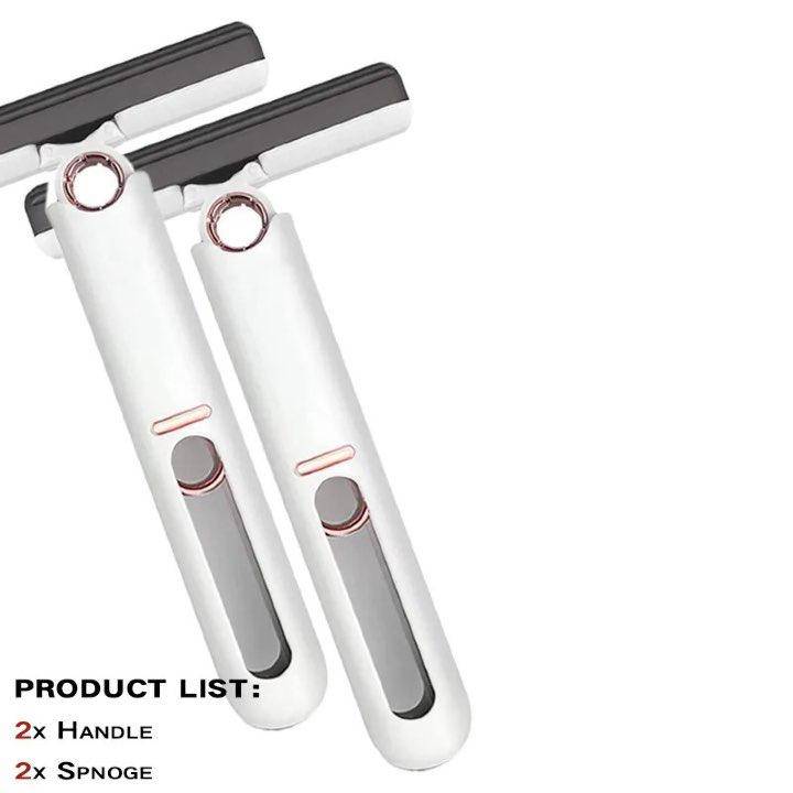 Portable Self-Squeeze Mini Mop with Powerful Absorbency - Ideal for Bathroom, Kitchen, and Car Cleaning - Home Fads 