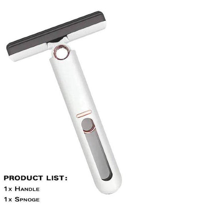 Portable Self-Squeeze Mini Mop with Powerful Absorbency - Ideal for Bathroom, Kitchen, and Car Cleaning - Home Fads 