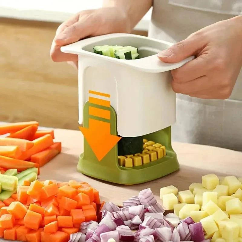 Practical Versatile Vegetable Chopper: Precision Onion Dicing, French Fries Cutting, and More - Home Fads 
