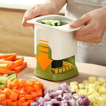 Practical Versatile Vegetable Chopper: Precision Onion Dicing, French Fries Cutting, and More - Home Fads 