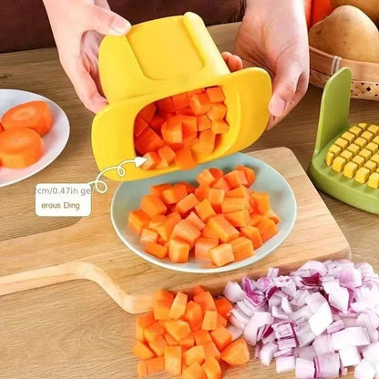 Practical Versatile Vegetable Chopper: Precision Onion Dicing, French Fries Cutting, and More - Home Fads