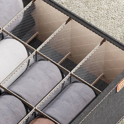 Premium Cloth Drawer Organizer for Wardrobe - Underwear, Socks, and Clothing Storage Box - Home Fads 