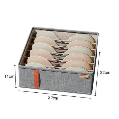 Premium Cloth Drawer Organizer for Wardrobe - Underwear, Socks, and Clothing Storage Box - Home Fads 