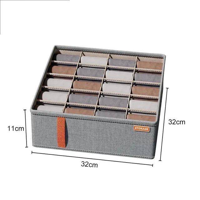 Premium Cloth Drawer Organizer for Wardrobe - Underwear, Socks, and Clothing Storage Box - Home Fads 