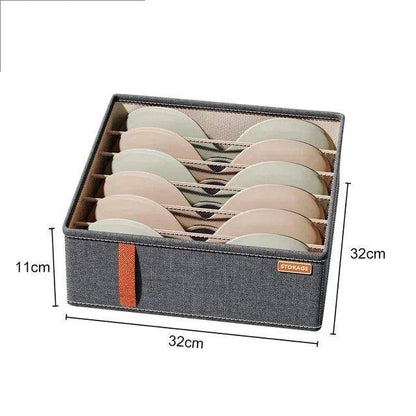 Premium Cloth Drawer Organizer for Wardrobe - Underwear, Socks, and Clothing Storage Box - Home Fads 