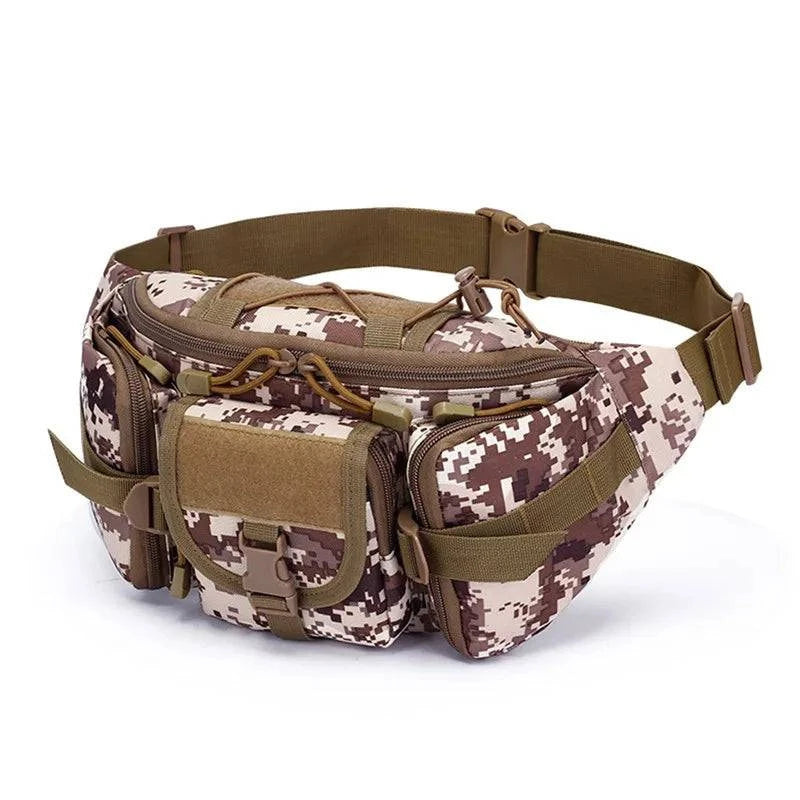 Premium Outdoor Waterproof Waist Bag - Camouflage Gear Pack for Men's Hunting, Hiking, and Climbing - Home Fads 