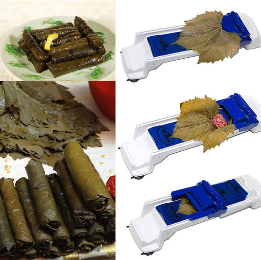 Premium Rolling Machine for Stuffed Grape Leaves and Cabbage Leaf Rolls - Versatile Kitchen Tool - Home Fads 