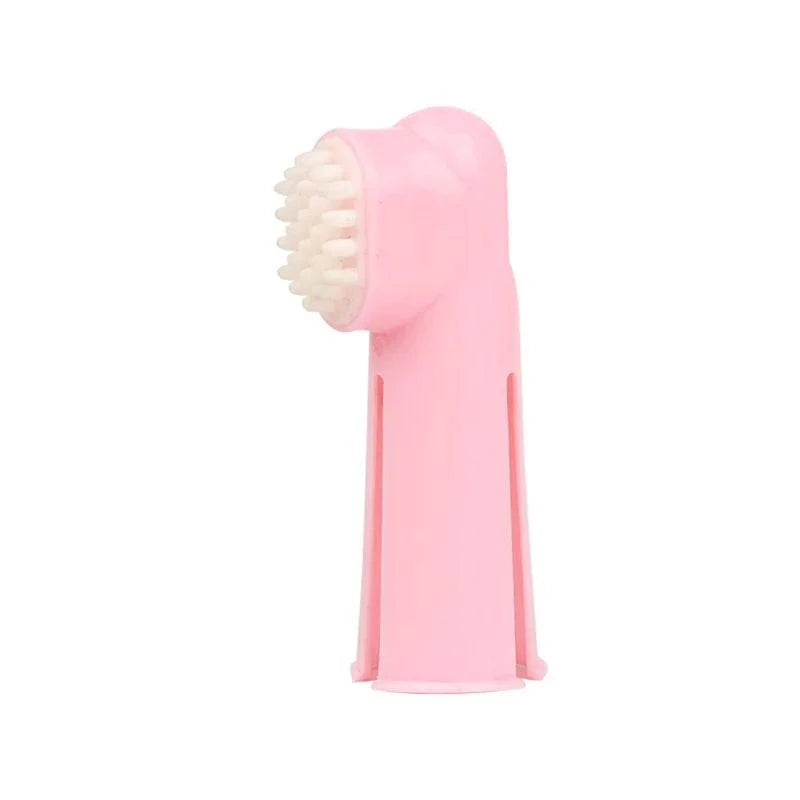 Premium Soft Pet Finger Toothbrush for Dogs and Cats - Gentle Dental Care Tool for Bad Breath, Tartar, and Teeth Cleaning - 1/3 Pieces - Home Fads 