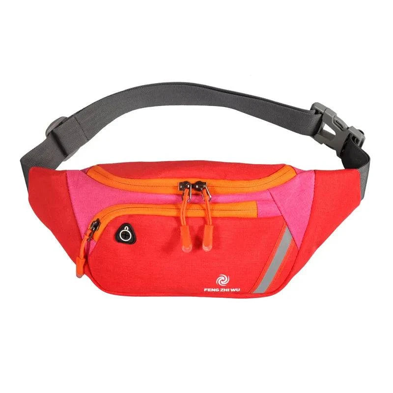 Premium Unisex Athletic Waist Bag - Versatile Sport Belt and Chest Pouch for Outdoor Activities, Travel, and Fitness - Home Fads 